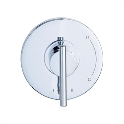 Gerber D500458TC Parma 1H Pressure Balance Trim Kit & Treysta Cartridge, Chrome