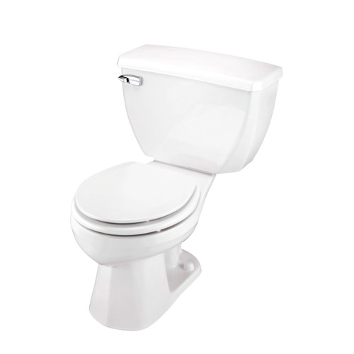 Gerber G0020304 Ultra Flush 1.6gpf RF 14" RI Combo: GUF21342 Bowl w/ G0028384 Tank White