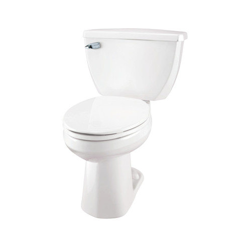 Gerber G0020324 Ultra Flush 1.6gpf ADA EL 14" RI Combo: GUF21377 Bowl w/ G0028384 Tank White
