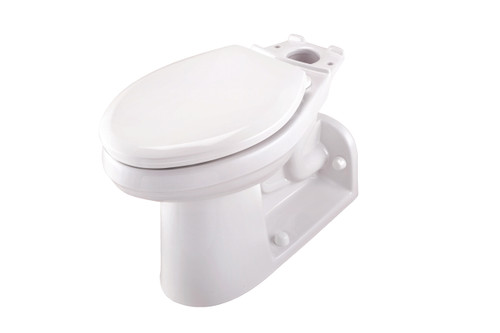 Gerber G0021975 Maxwell 1.28gpf Floor Mount Back Outlet ADA Elongated Bowl White