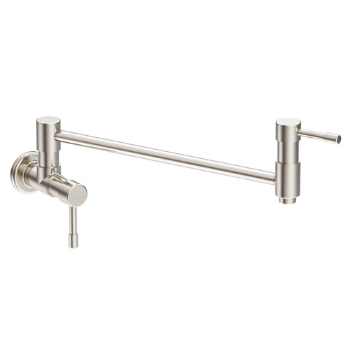 Gerber D205012SS Melrose Wall Mount Pot Filler 2.2gpm Stainless Steel