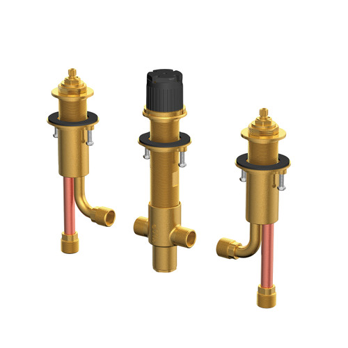 Gerber D215500BT Widespread Rough-In Valve & Spout Tube for Roman Tub Filler up to 3 1/2" Deck Thickness - Logan Square & Mid-Town RT Trims Only
