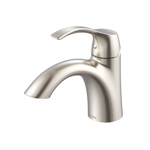 Gerber D222522BN Antioch 1H Lavatory Faucet Single Hole Mount w/ 50/50 Touch Down Drain 1.2gpm Brushed Nickel