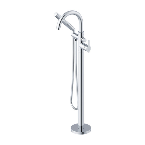Gerber D300558T Contemporary Floor Mount Tub Filler Trim Kit with Showerstick Handshower 1.75gpm Chrome