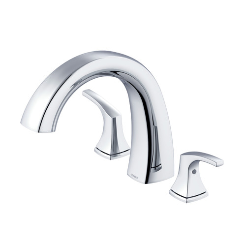 Gerber D300918T Vaughn 2H Roman Tub Trim Kit w/out Spray Chrome