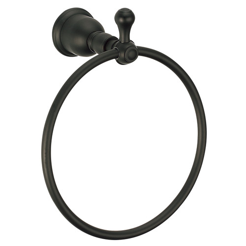 Gerber D442111BS Opulence Towel Ring Satin Black