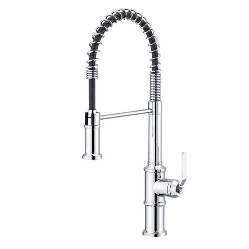 Gerber D455237 Kinzie 1H Pre-Rinse Kitchen Faucet 1.75gpm Chrome