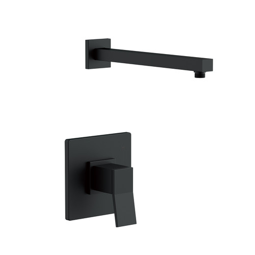 Gerber D500519LSBSTC Avian 1H Shower Only Trim Kit & Treysta Cartridge Less Showerhead Satin Black
