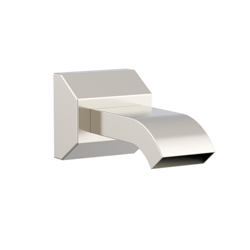 Gerber D606725BN Sirius 7" Wall Mount Tub Spout without Diverter Brushed Nickel