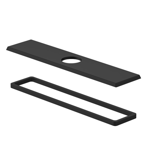 Gerber DA617054BS Mid-Town Cover Plate Assembly for 8" Kitchen Faucet Satin Black