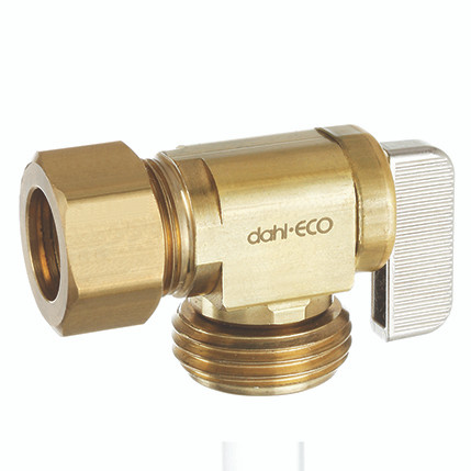 Dahl 621-33-04-BAG - 5/8 OD Comp x Male Hose, Rough Brass