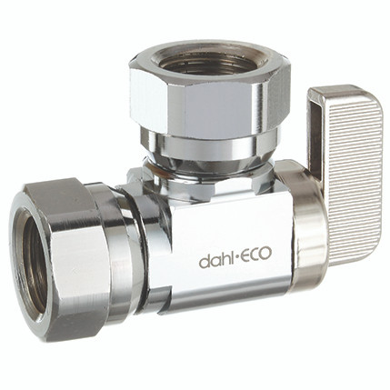 Dahl 611-52-52-BAG - 3/8 FIP x 3/8 FIP, Plated