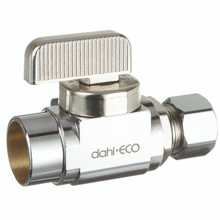 Dahl 511-13-31-BAG - 1/2 Female Solder  x 3/8 OD Comp, Plated