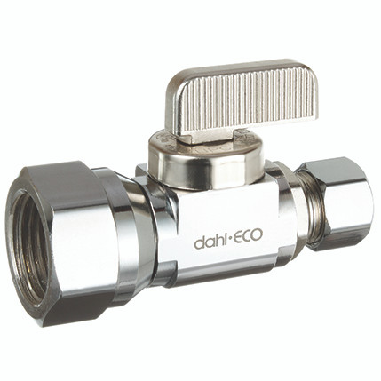 Dahl 511-53-31-BAG - 1/2 FIP x 3/8 OD Comp, Plated