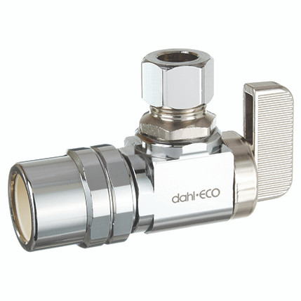 Dahl 611-46-31-BAG - 1/2 Female CPVC x 3/8 OD Comp, Plated