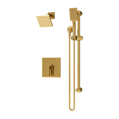 Symmons S3698BBZ15TRM Duro Shower and Hand Shower Trim with VersaFlex Integral Diverter, Brushed Bronze