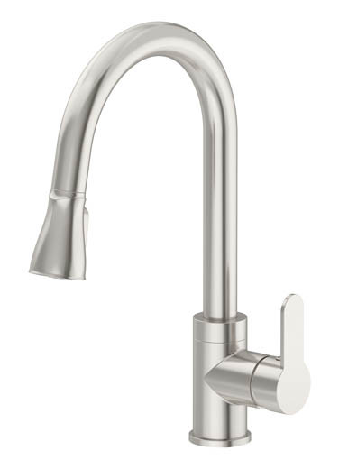 Symmons SK6710PDSTS Identity Single Handle Pull-Down Kitchen Faucet, Chrome