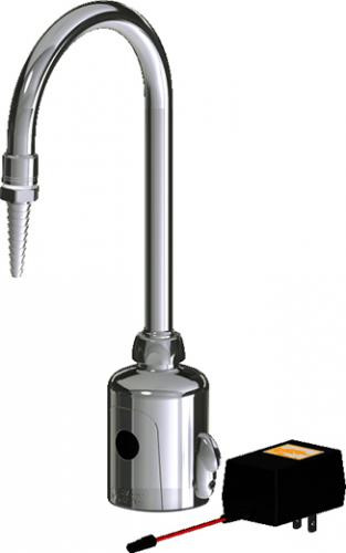 Chicago Faucets LEF-A31-10T Laboratory Touchless Electronic Faucet AC Ext Mix