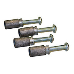 Toto THU410 ANCHOR SET UC LAV,HARD SURFACE, (SELLABLE)