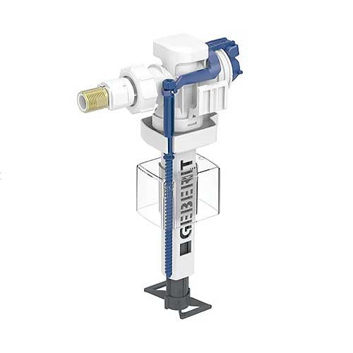 Geberit Type 383 fill valve 240.700.00.5 side inlet connection detail