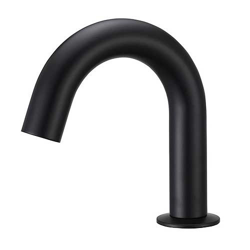 Hydrotek H-2710-MB-LRDC Matte Black Hardwired Single-Hole Sensor Faucet