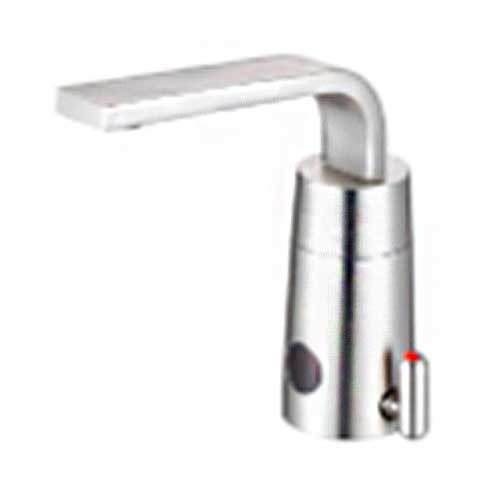 Hydrotek H-2800EM-BN-LR Brushed Nickel Hardwired Above-Deck Mixing Sensor Faucet