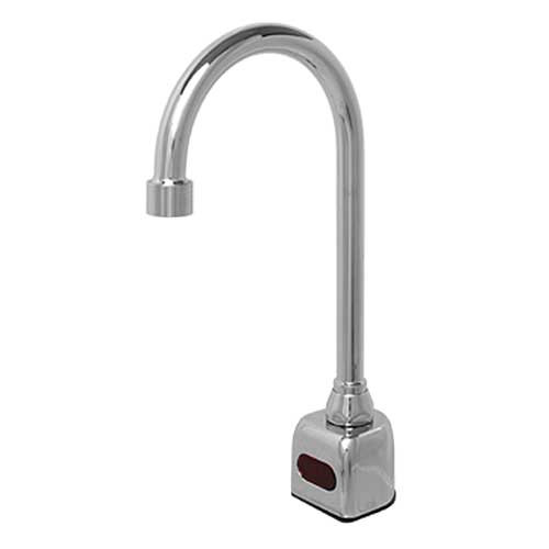 Hydrotek HB-6000C-LR/HC-007G Battery Deck-Mount Gooseneck Sensor Faucet