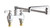 Chicago Faucets - 891-DJ18CP - Bar Sink Faucet