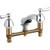 Chicago Faucets - 404-XKABCP - Widespread Lavatory Faucet