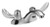 Delta Commercial 21C142 - 21T Two Handle Centerset Lavatory Faucet - Less Pop-Up, Chrome