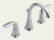 Delta Lahara: Two Handle Widespread Lavatory Faucet - 3538LF
