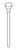 Delta RP6146  Lift Rod & Finial - Lavatory, Chrome