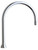 Chicago Faucet - GN8AE3JKCP - 8-inch Gooseneck Spout