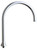 Chicago Faucets - GN8AFCJKCP - Gooseneck Spout-A Type End