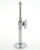 Jaclo 590-62 3 IPS 3/8" O.D. Straight Pattern Compression Style Faucet Supply Kit with PLAIN Oval Handle