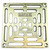 MIFAB S5PG 3 5X5 grate w/ securing screws 4 1/2" OUTSIDE DIAMETER