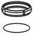 Moen 100000 Spout O-Ring Kit with Split Ring