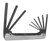 Pasco - 3040 - 9 HEX KEY SET, 5/64-inch-1/4-inch