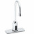 Speakman S-9210 - AC powered/plug-in slim gooseneck faucet. Solenoid with built-in filter. Electronics housed above counter. All brass body and spout. 120-second time out feature prevents floods. Meets ASME A112.18.1/CSA B125.1