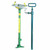 Speakman SE-555 - Rectangular bowl eyewash. Freeze protected, pedestal mounted, stainless steel bowl, frost-proof valve, 42-inch bury depth.  Add $105.00/Ft for bury depth up to 60-inch max.