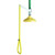 Speakman SE-220 - Vertical overhead supply, stay open ball valve, high visibility yellow pull rod.