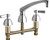 Chicago Faucets - 201-AL8ABCP - Kitchen Sink Faucet without Spray