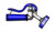 T&S Brass - PG-35AV - Pet Grooming Aluminum Angled Spray Valve, 1/4-inch NPT Female Hose Connection