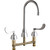 Chicago Faucets - 786-E3VPCCP - Widespread Lavatory Faucet