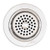 American Standard 4331.013 - Adjustable Sink Strainer Drain