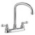 American Standard 4751.732 - Hampton 2-Handle High-Arc Kitchen Faucet with Separate Side Spray