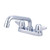 CENTRAL BRASS 80084-A Two Handle Cast Brass Bar/Laundry Faucet 2 Inch Tube Spout