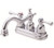 Danze D301057 - Opulence Two Handle Centerset Lever Handle MPU - Polished Chrome