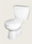 Gerber 21-414 Maxwell Elongated Two-Piece Toilet - 14-inch Rough-In