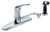 Gerber - 0040-112 - Maxwell Single Handle Kitchen Faucet with Spray - 6 or 8-Inch Centers